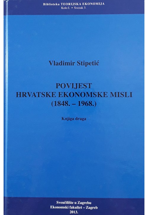 Povijest hrvatske ekonomske misli - Knjiga druga