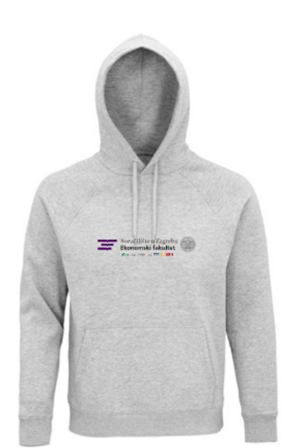 Hoodie s kapuljačom, siva  L